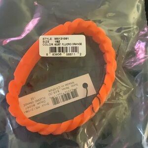 Marc Jacob’s Fluoro Orange Twisted Bracelet